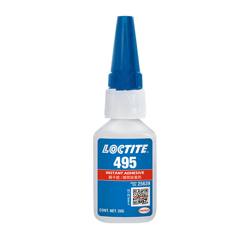 Loctite 495 乐泰活性低粘度即时瞬间快干胶水