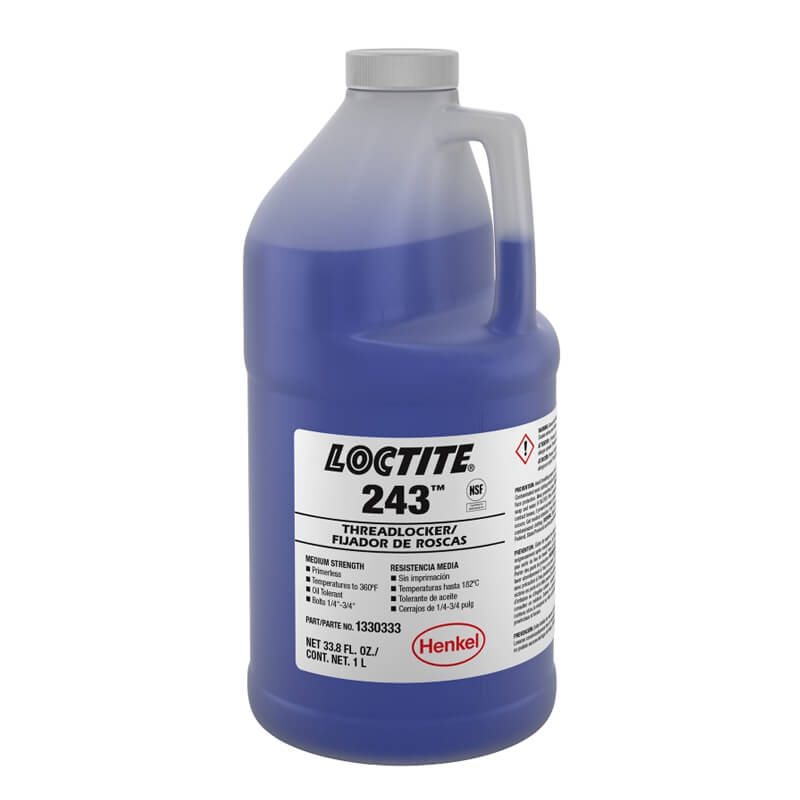 LOCTITE 243 乐泰 中强度通用型螺纹锁固胶水