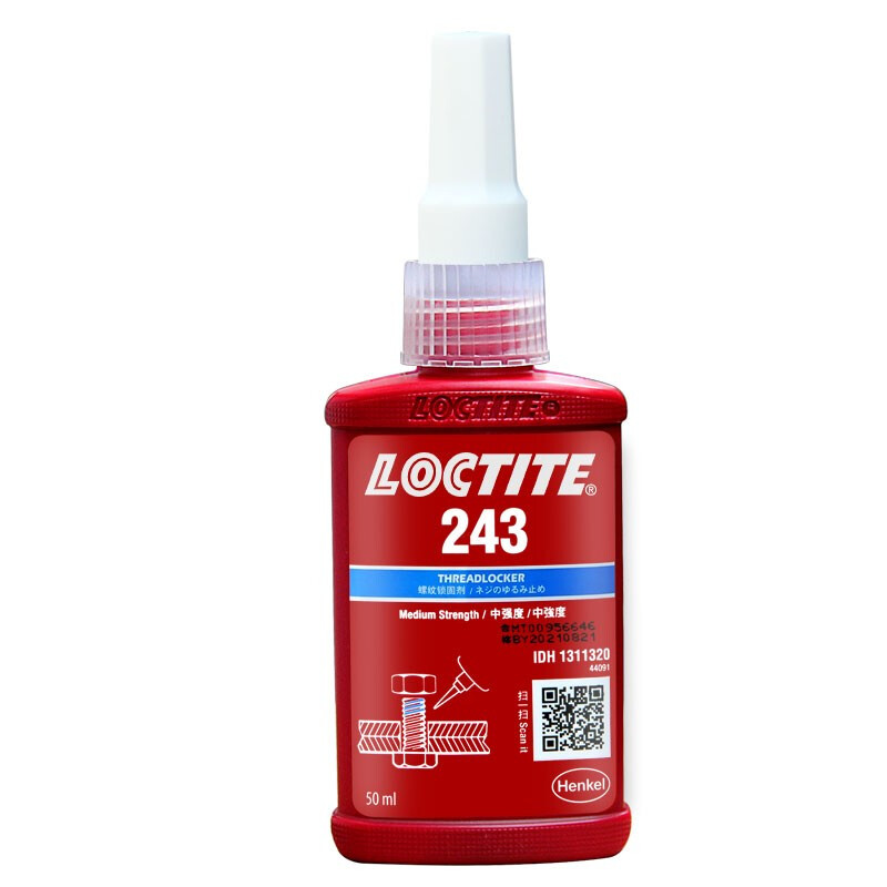 LOCTITE 243 乐泰 中强度通用型螺纹锁固胶水