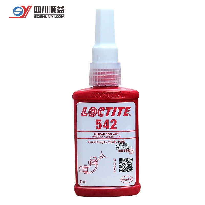 乐泰LOCTITE 542 管螺纹密封胶中强度厌氧胶 水管密封