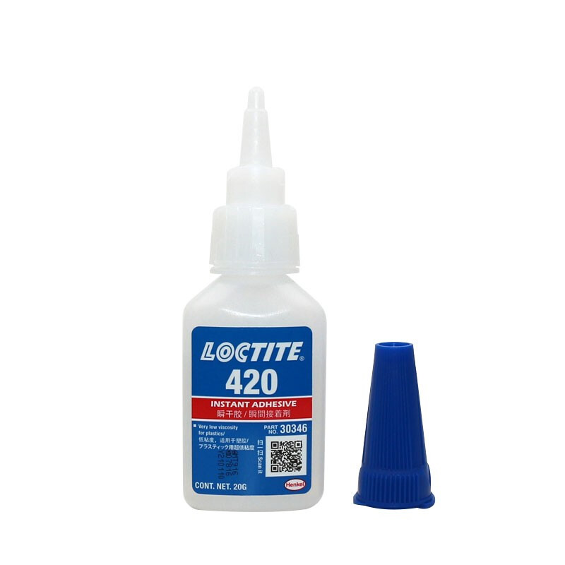 通用型瞬干胶 LOCTITE 420汉高乐泰 无溶剂透明无色