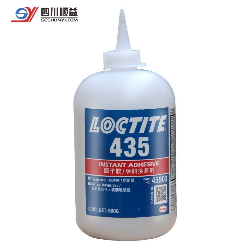 汉高乐泰 LOCTITE 435 瞬干胶 高抗冲击高负载高剥离