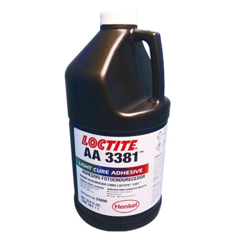 UV胶粘剂 汉高乐泰LOCTITE AA 3381 紫外光固化高韧性耐热循环