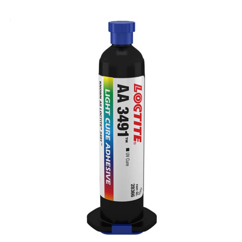 汉高乐泰UV胶粘剂 LOCTITE AA 3491 紫外光固化胶 低黄化高透明