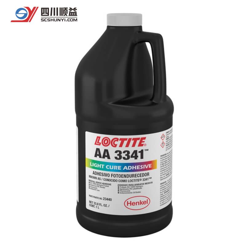 汉高乐泰 LOCTITE 3341 紫外光可见光固化胶水 柔韧性高UV胶粘剂