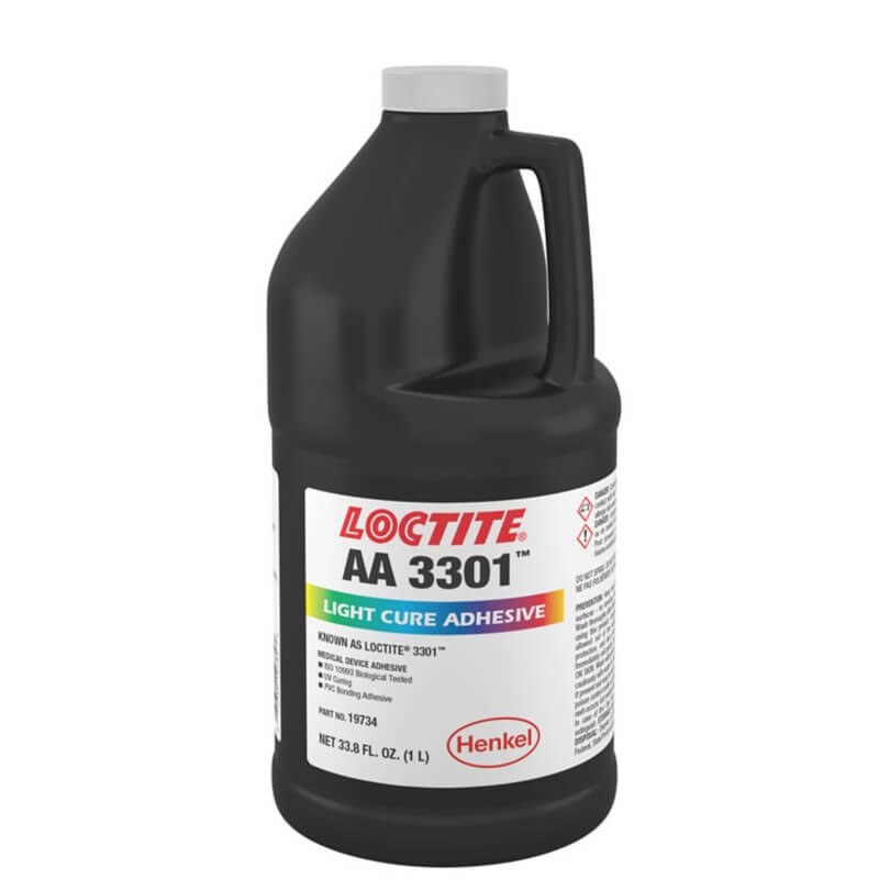 光固化胶粘剂 LOCTITE AA 3301 乐泰UV胶 适用应力敏感塑料