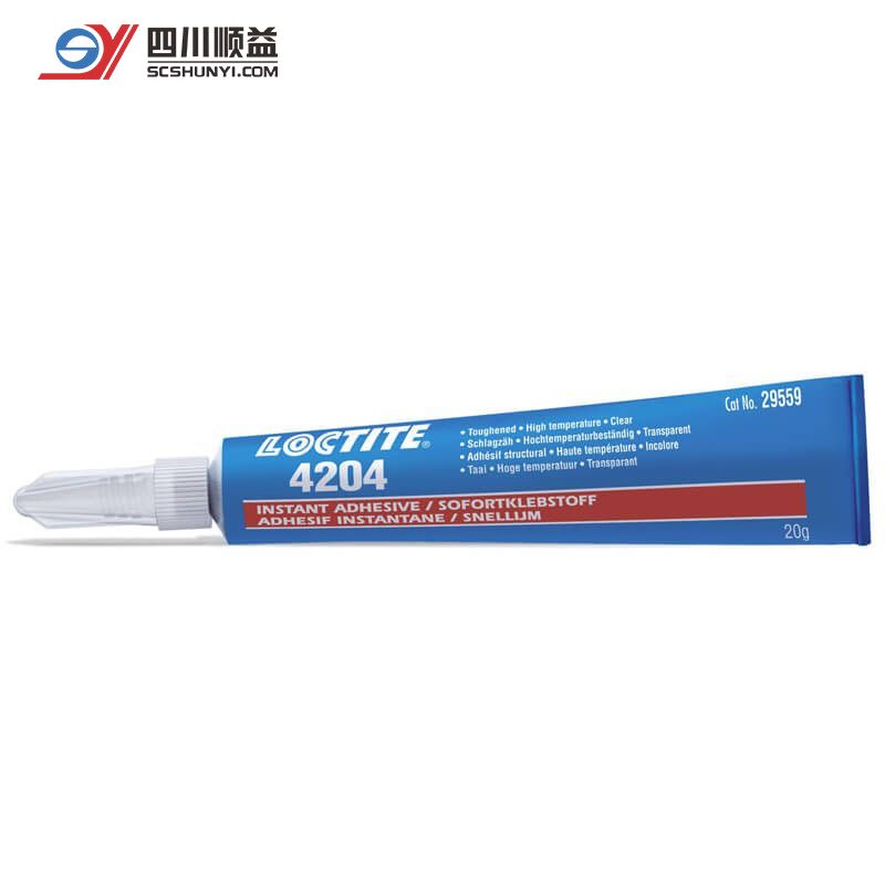 高粘度耐高温瞬干胶 LOCTITE 4204 汉高乐泰 防潮湿