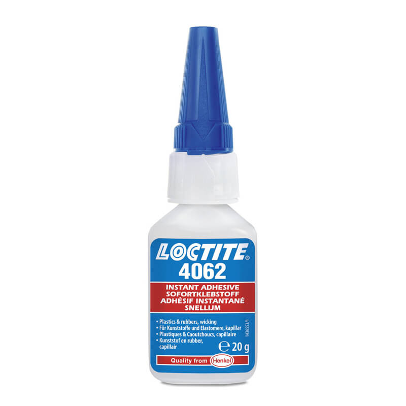 汉高乐泰LOCTITE 4062 透明无色乙基渗透级超快固型瞬干胶