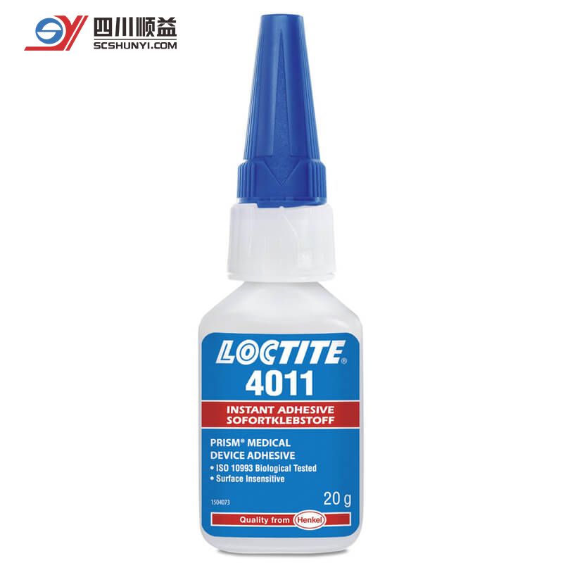 低粘度乙基瞬干胶 乐泰LOCTITE 4011 适用吸水性表面