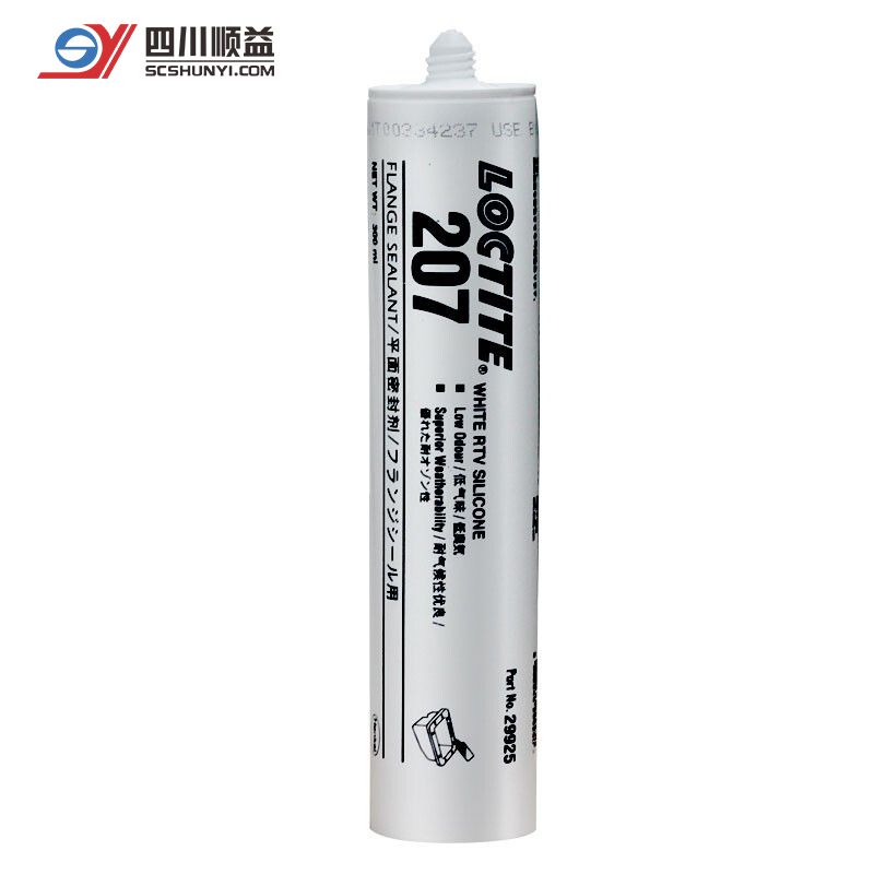 平面密封胶 乐泰LOCTITE 207 有机硅胶 粘接塑料金属陶瓷